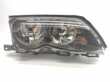 Farol Direito Bmw S-3 E46 4P/ Touring 01-05 Mascara Preta - Img 1