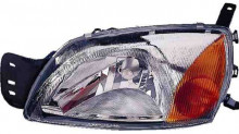 Farol Esquerdo Eletrico Laranja C/ Motor Ford Courier 99-02 - Img 6