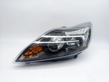 Farol Esquerdo Ford Focus II 08-10 Mascara Preta