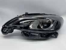 Farol Esquerdo Led Fundo Negro Peugeot 108 15-