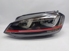 Farol Esquerdo Vw Golf VII GTI 12-17 C/ Luz Dia+Led 12-17 - Img 1