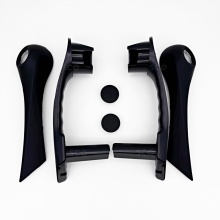 Kit Puxadores Interiores Renault Megane II 02-08 Preto - Img 2
