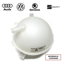 Depósito de expansão líquido de refrigeração VW Golf IV Audi A3 8L - Img 3