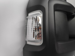 Espelho Direito Manual Fiat Ducato 06- Curto C/ Pisca - Img 5