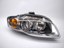 Farol Direito Eletrico Audi A4 04-07 Pisca Laranja - Img 1