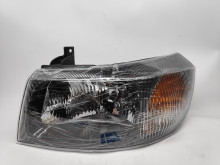 Farol Esquerdo Eletrico Ford Transit 00-06 Mascara Preta - Img 8