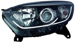Farol Direito Renault Captur 13- Anel Cromado - Img 2