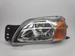 Farol Esquerdo Eletrico Laranja C/ Motor Ford Courier 99-02