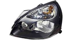 Farol Esquerdo Renault Clio II 01-05 Mascara Preta - Img 2