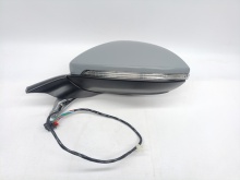 Espelho VW Golf VII 12-17 Esquerdo Rebativel C/ Pisca Luz Cortesia Memoria 13 Pinos