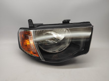 Farol Direito Mitsubishi L200 06- Pisca Laranja