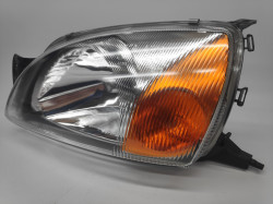 Farol Esquerdo Eletrico Laranja C/ Motor Ford Courier 99-02 - Img 3