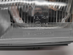 Farol Esquerdo Mercedes W124 Berlina / Coupe / Cabrio 85-93 Mascara Escura - Img 3