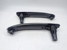 Conjunto Puxadores Interior Porta Frente Renault Kangoo 08-21 (Preto) - Img 3