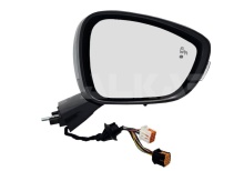 Espelho Direito Rebativel Luz Cortesia e Memoria Citroen C4 Picasso 13-18 - Img 2
