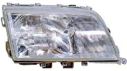 Farol Direito Mercedes W202 C Class 93-00 H1+H1+H3