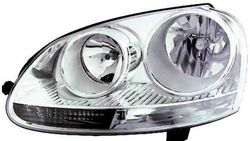 Farol Direito Vw Golf V 03-08 Cromada - Img 2
