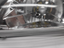 Farol Esquerdo Eletrico Laranja C/ Motor Ford Courier 99-02 - Img 4