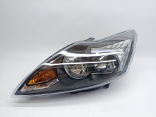 Farol Esquerdo Ford Focus II 08-10 Mascara Preta