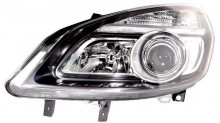 Farol Esquerdo Renault Scenic II 05-08 Aro Preto - Img 2