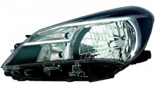 Farol Esquerdo Toyota Yaris 5P 14- Mascara Preta - Img 2