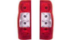 Farolim Esquerdo S/ Porta-Lampadas Branco-Vermelho Ford Transit 06-14 - Img 2