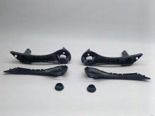 Kit Puxadores Interiores Renault Megane II 02-08 Preto - Img 9