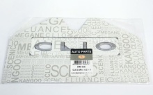 Letring Traseiro Tampa Mala Renault "Clio" III 06>12 - Img 2