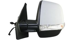 Espelho Direito Manual Fiat Doblo 10- P/ Pintar C/ Sonda C/ Pisca 2 Vidros - Img 2