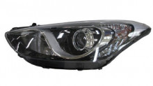 Farol Esquerdo Fundo Preto Hyundai 3/5P 15-20