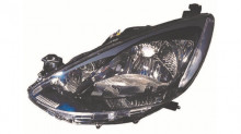 Farol Esquerdo Mazda 2 07-13 F. Negro