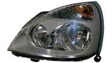 Farol Esquerdo Renault Clio II 01-05 Mascara Cinza - Img 2
