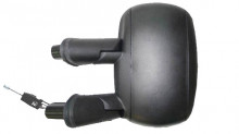 Espelho Esquerdo Manual Fiat Doblo 01-10 C/ Pino