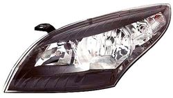 Farol Esquerdo Renault Megane III 08-11 Mascara Preta - Img 2