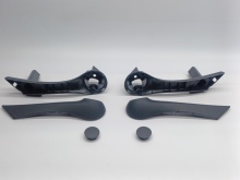 Kit Puxadores Interiores Renault Megane II 02-08 Preto - Img 10