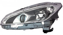Farol Direito Fundo Negro Led Peugeot 208 15- - Img 3
