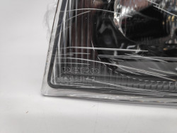 Farol Esquerdo Eletrico Ford Transit 00-06 Mascara Preta - Img 4