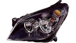 Farol Esquerdo Opel Astra H 04-11 Fundo Preto - Img 2