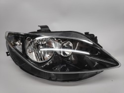 Farol Seat Ibiza 6J 09-17 Direito Mascara Preta