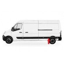 Friso Painel Tras Esquerdo (Pequeno) Renault Master 10-20 - Img 2