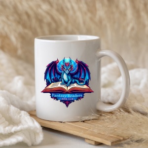 Cana personalizata cu model Fantasy Book - Img 2