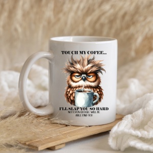 Cana personalizata cu mesaj sarcastic