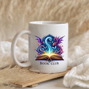 Cana personalizata cu model Fantasy Book
