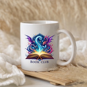 Cana personalizata cu model Fantasy Book - Img 2