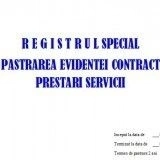 Registru Special Evidenta Contracte, pentru Societatile specializate de Paza si Protectie - 25 file