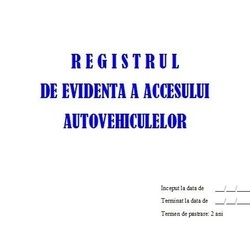 Registru Acces Auto - 25 file