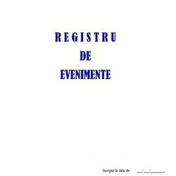 Registru Evenimente - 25 file