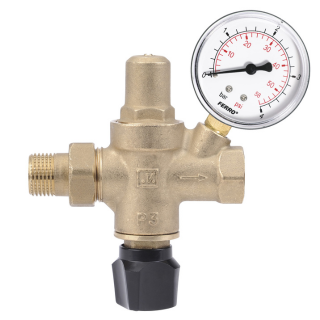 Robinet automat pentru umplere instalatie 1/2” manometre