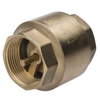 Supapa de sens arc inox si element inchidere din alama