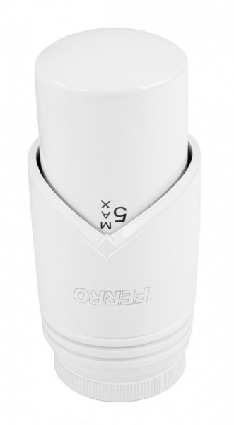 GT30B - Cap termostatic GT30 pt. robineti termostatabili, alb